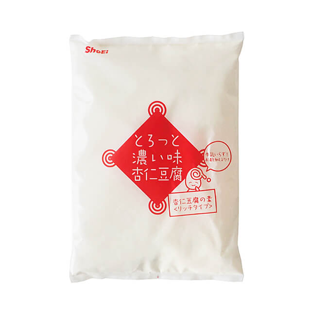 《筑波乳業》とろっと濃い味杏仁豆腐【440g】