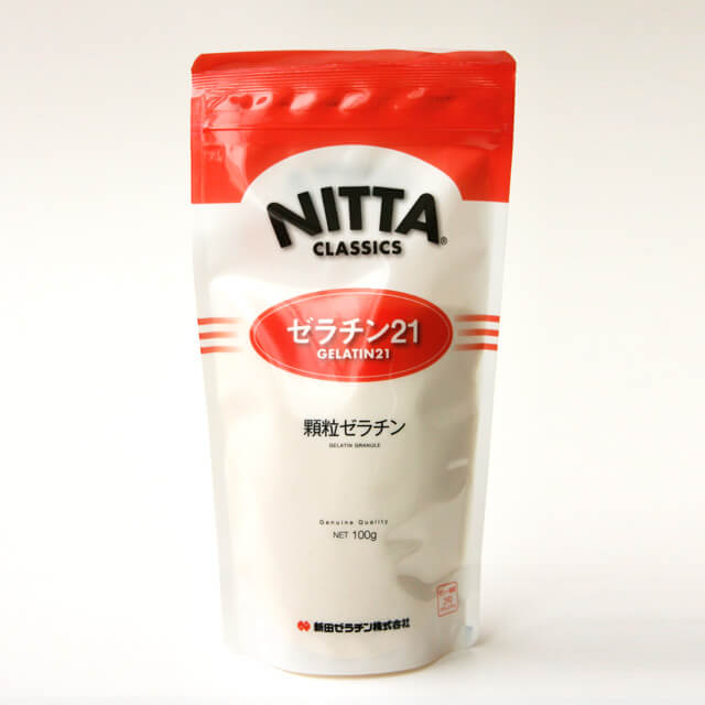新田ゼラチン 顆粒ゼラチン ゼラチン21 100g プロフーズ オンラインストア