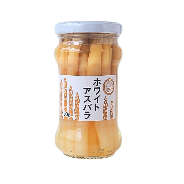 R.GROCERY（アールグロッサリー）ホワイトアスパラ 190g｜プロフーズ