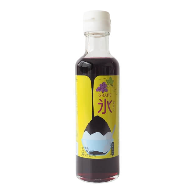 《中村商店》かき氷シロップぶどう【200ml】