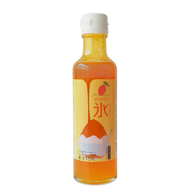 《中村商店》かき氷シロップマンゴー【200ml】