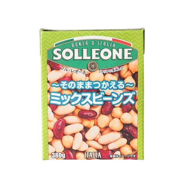 ソル・レオーネ ミックスビーンズ（紙パック）380g