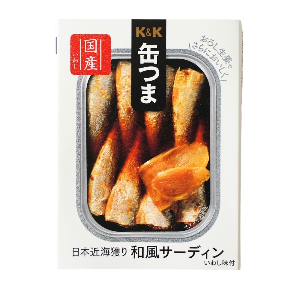 K＆K 缶つま 日本近海獲り 和風サーディン 105g