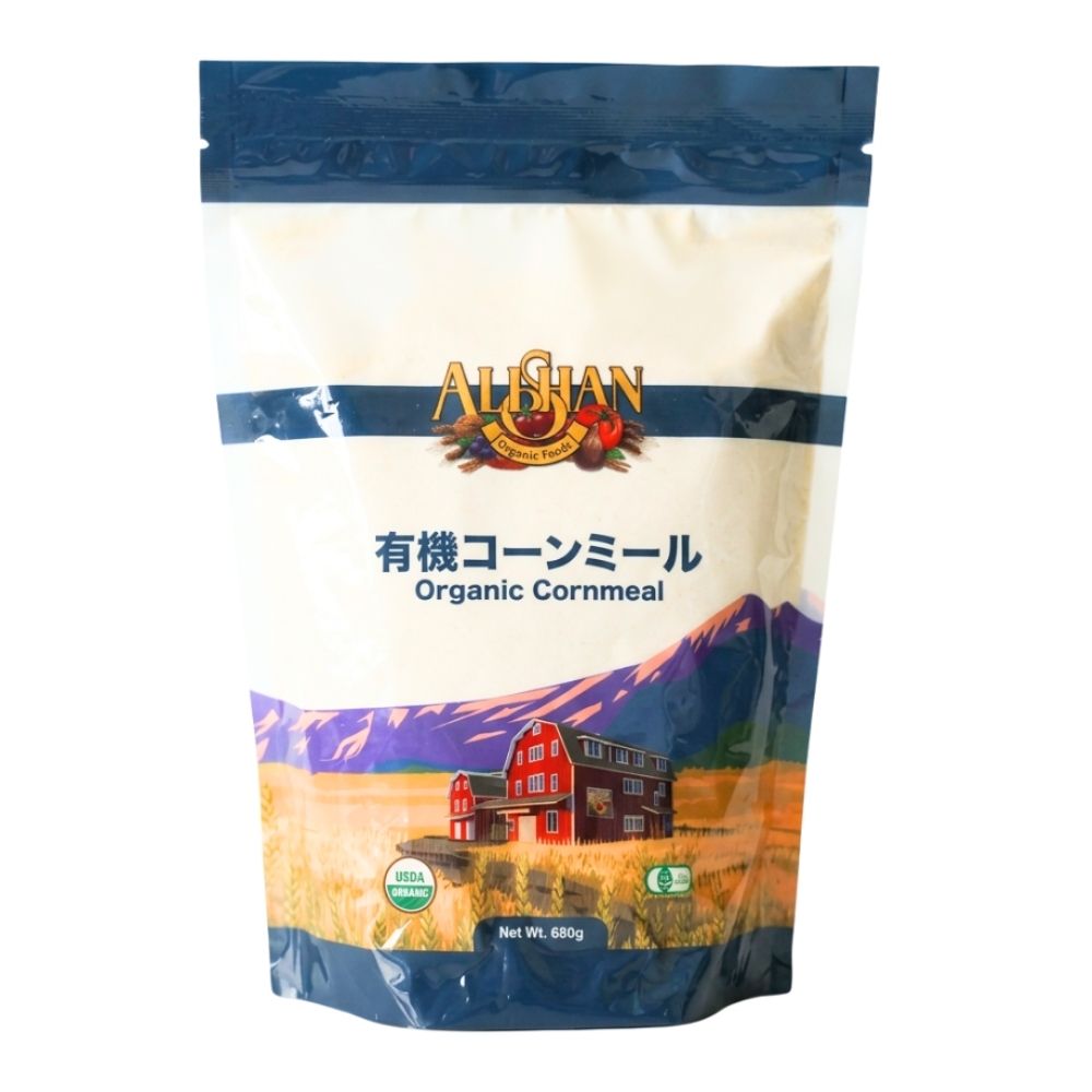 アリサン 有機コーンミール 680g