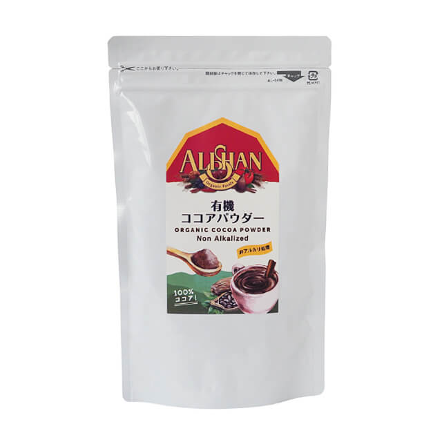 アリサン 有機ココアパウダー（非アルカリ処理） 150g