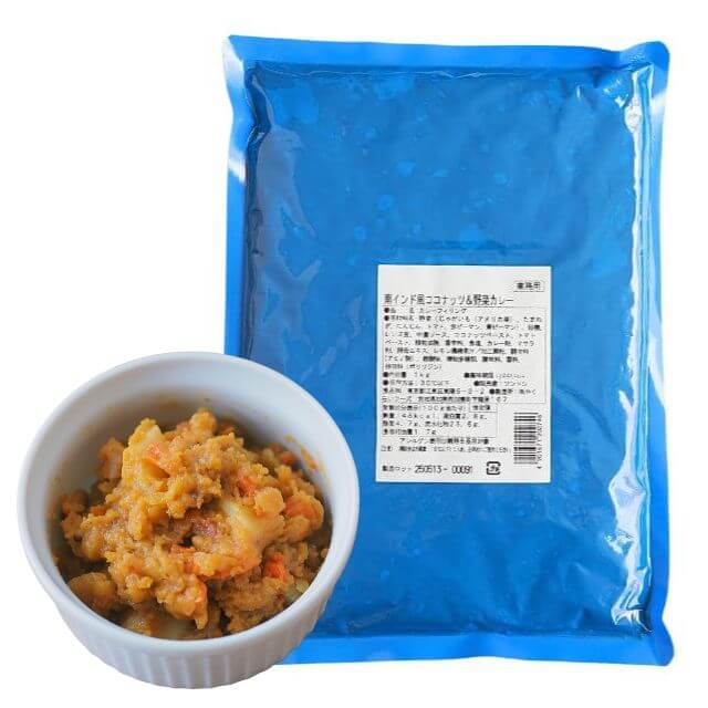 ソントン 南インド風ココナッツ＆野菜カレー 1kg