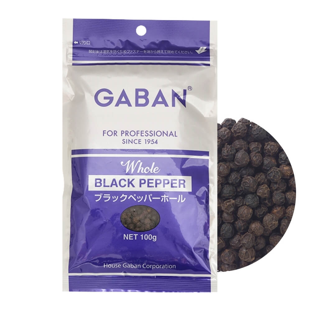 GABAN ブラックペッパーホール 100g｜プロフーズ オンラインストア