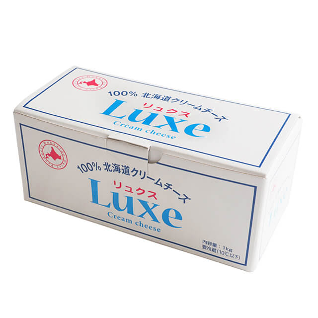 冷蔵 北海道乳業 100％北海道フレッシュ クリームチーズリュクス 1kg｜プロフーズ オンラインストア