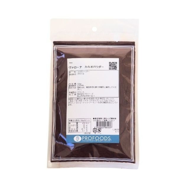 ヴァローナ カカオパウダー 3kg（1kg×3袋入）｜プロフーズ オンライン 