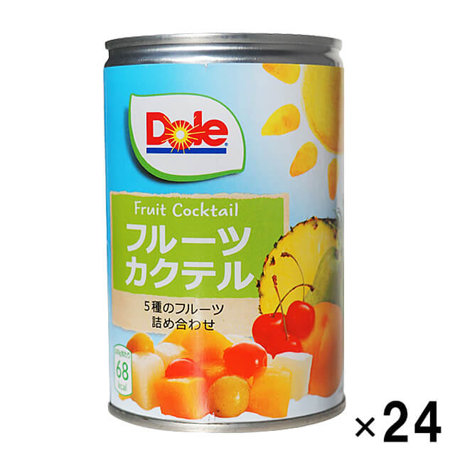 ケース販売 ドール フルーツカクテル（ライトシロップ） 425g×24個
