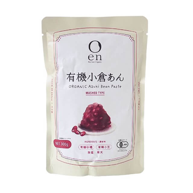 en 有機小倉あん 300g