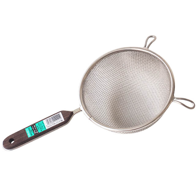 M ローズ柄 ストレーナー ダブル 16cm