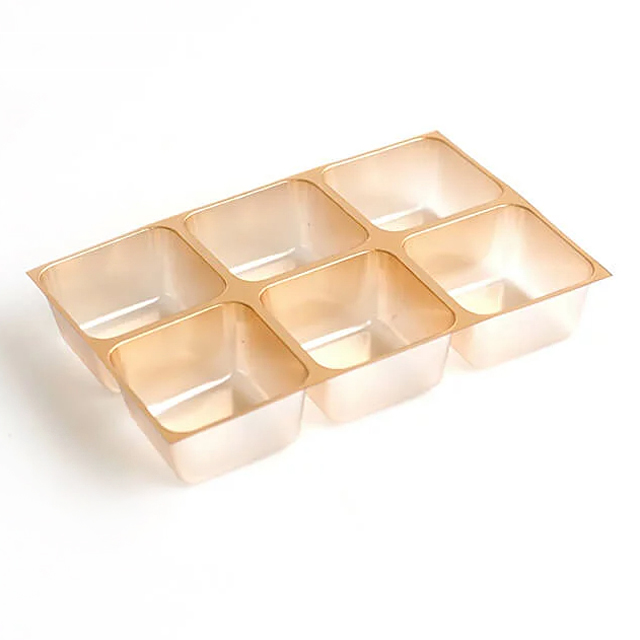 ケース販売 かねみつ インナートレーチョコレート 6個用（ゴールド）48890 100個
