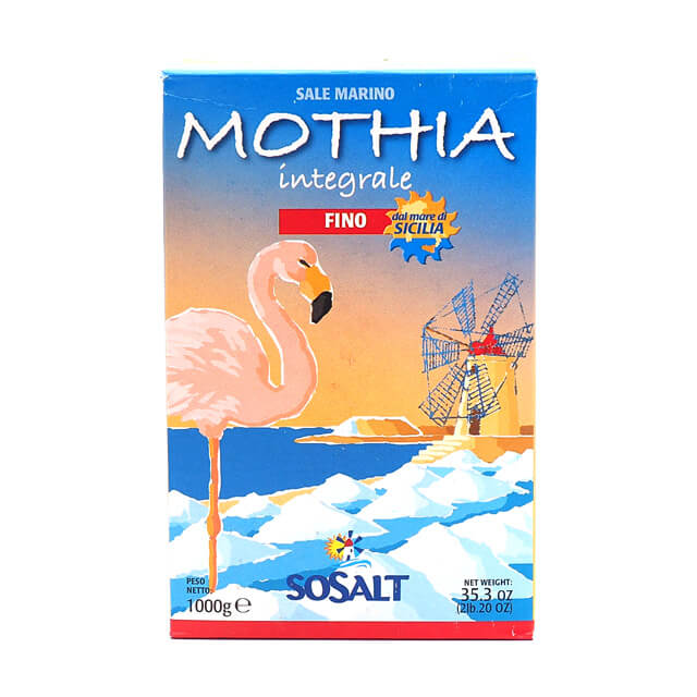 《MOTHIA》サーレ・インテグラーレ・フィーノ（細粒塩）【1kg】
