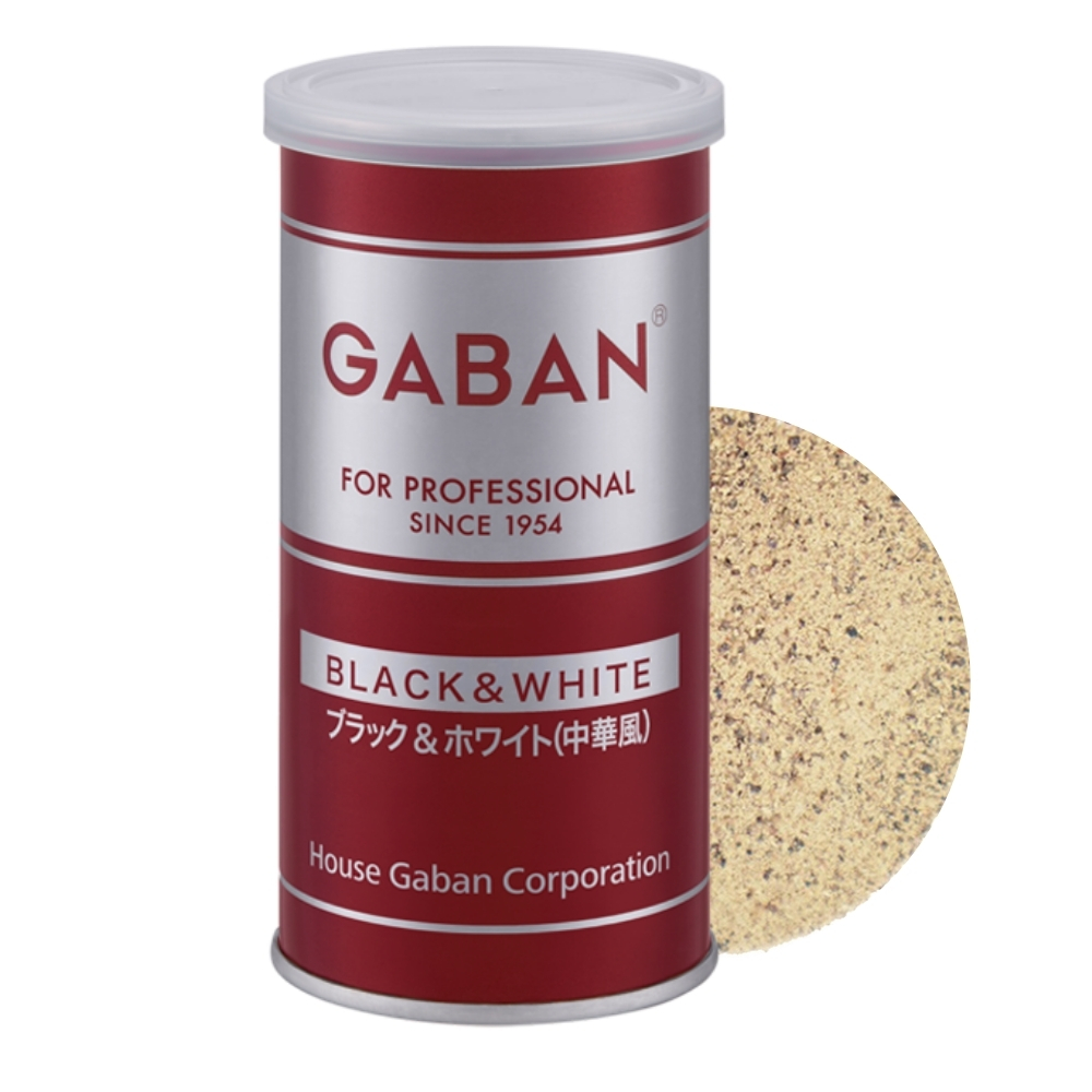 GABAN ブラック＆ホワイト（中華風） 90g｜プロフーズ オンライン