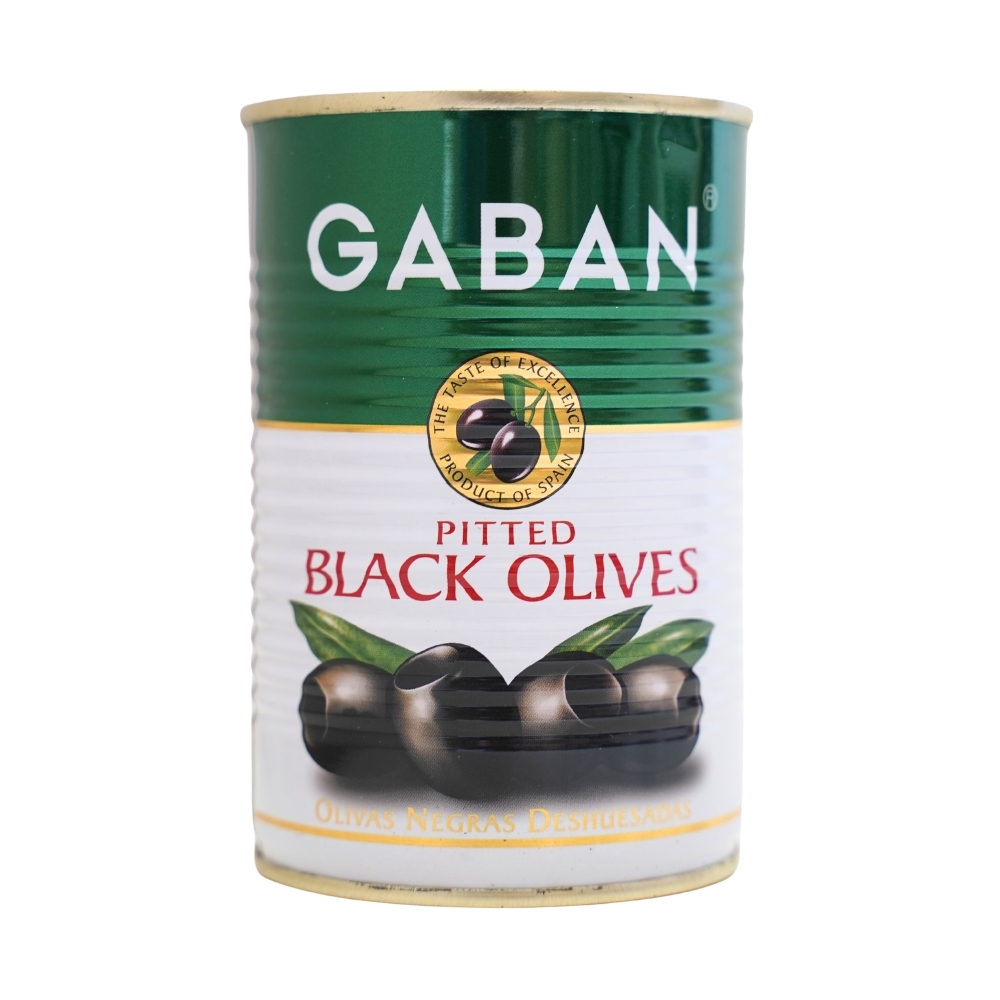 《GABAN》ブラックオリーブ（種抜き）塩漬け【170g】
