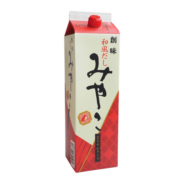 《創味》和風だしみやこ（まろやかタイプ）【1.8L】