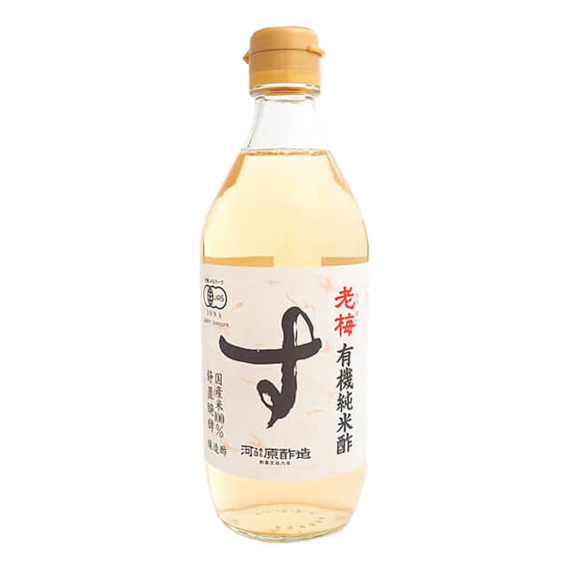 河原造酢 有機純米酢老梅 500ml｜プロフーズ オンラインストア