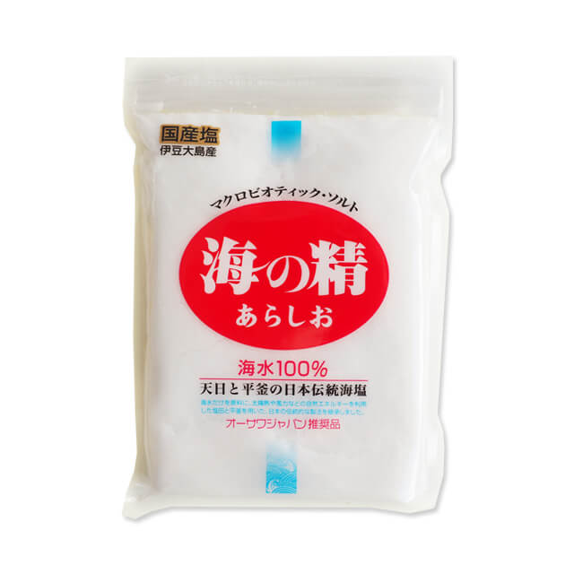 あらじお 海の精 海の精（あらしお）500g｜プロフーズ オンラインストア【公式通販】