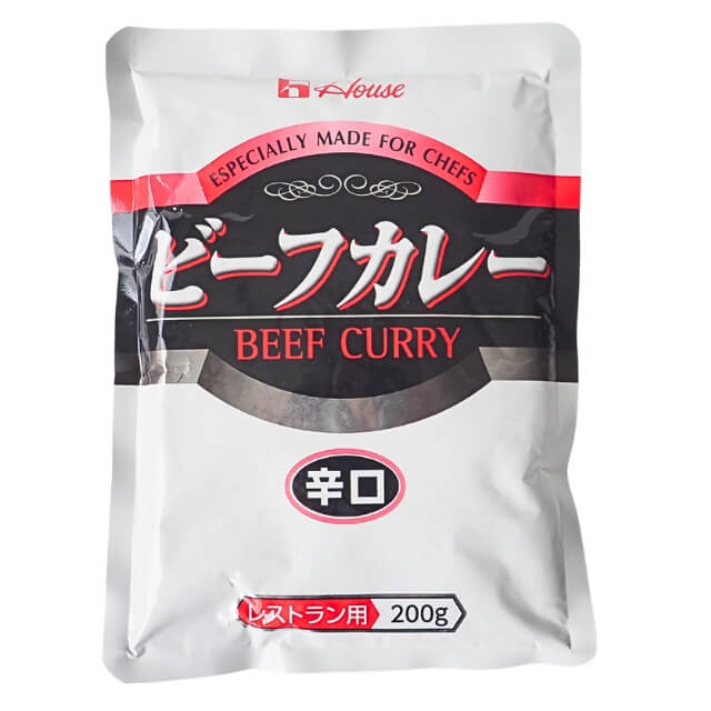 《ハウス》ビーフカレー辛口【200g】