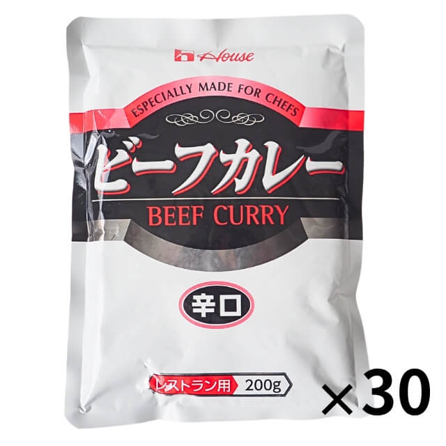 ハウス ビーフカレー中辛 200g｜プロフーズ オンラインストア【公式通販】