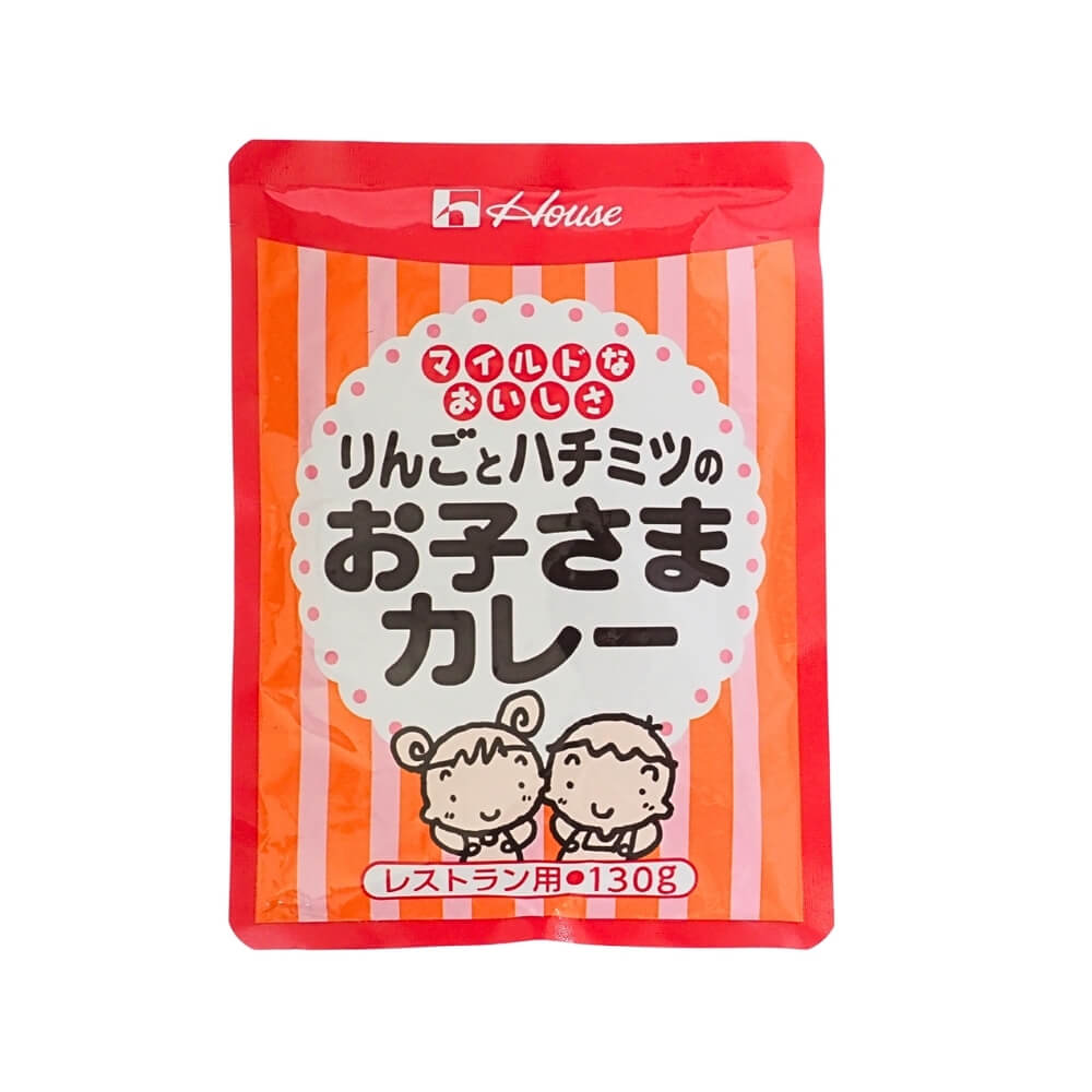 ハウスギャバン りんごとハチミツのお子さまカレー 130g