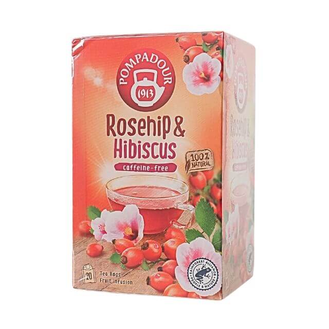 ポンパドール ローズヒップ＆ハイビスカス 3.5g×20バッグ｜プロフーズ