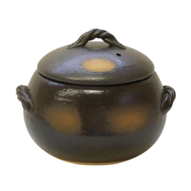 三鈴陶器 みすずのごはん鍋 5合炊
