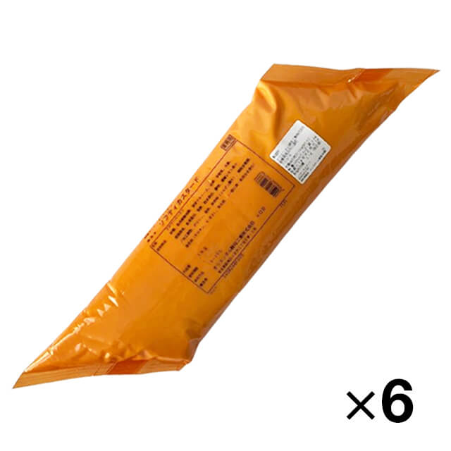 ケース販売 オリエンタル酵母 ソフティカスタード 1kg×6個