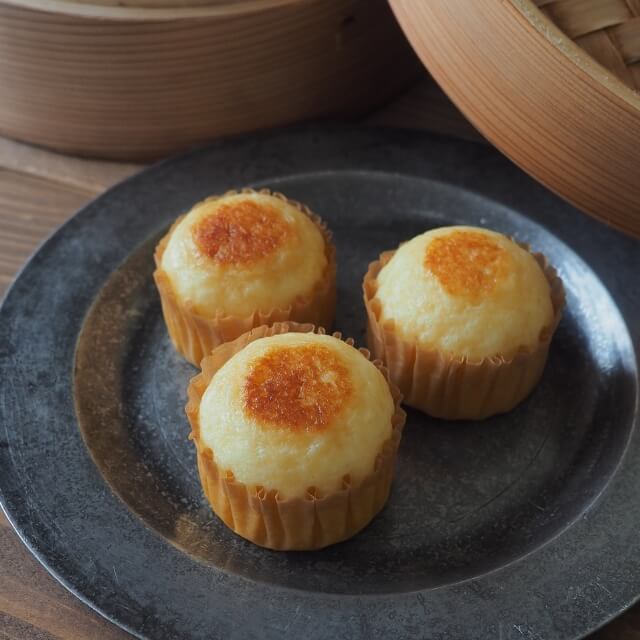 チーズ蒸しパン