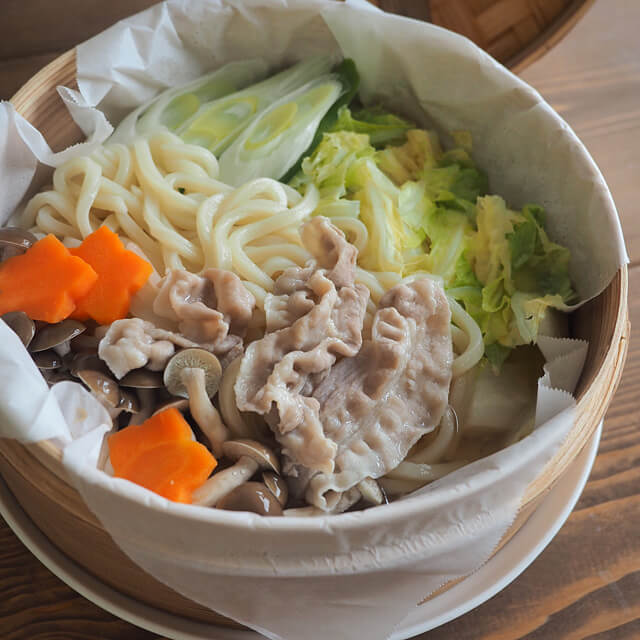 具だくさん簡単うどん