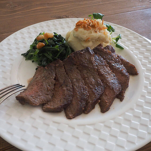 バターステーキ～にんにく醤油味～