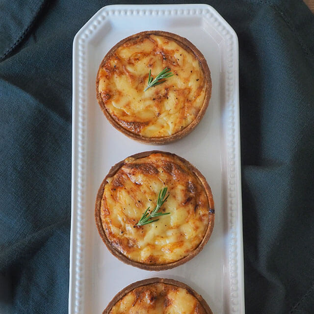 小ぶりなキッシュ