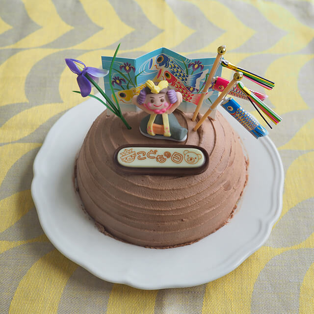 子どもの日ズコットケーキ