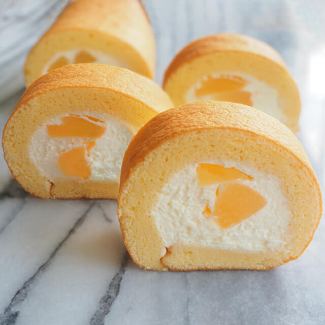 米粉のロールケーキ