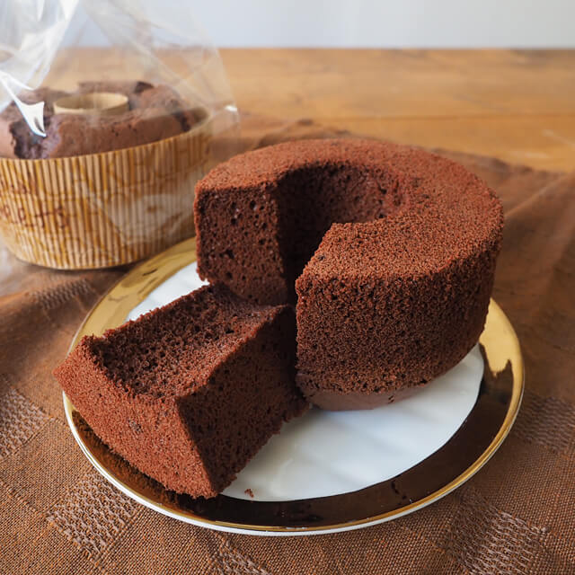 米粉のミニショコラシフォン