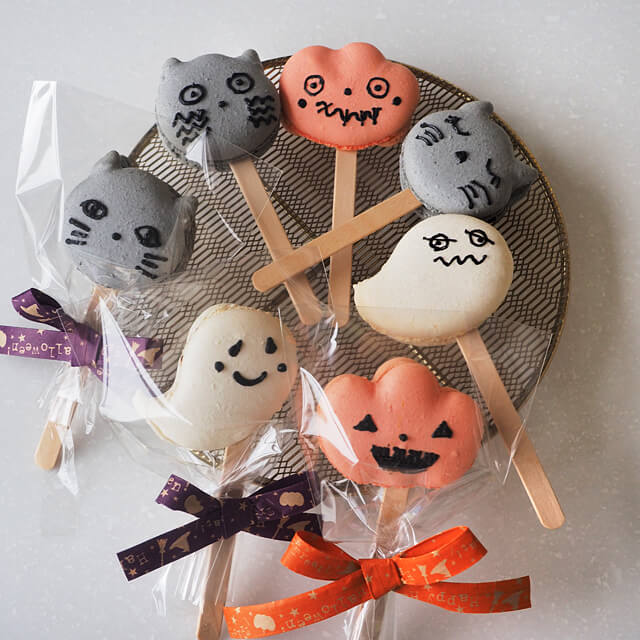 ハロウィンマカロン