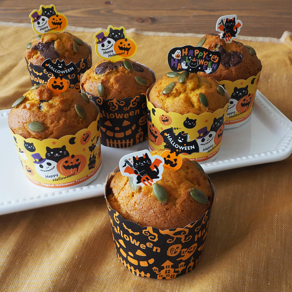 ハロウィンマフィン