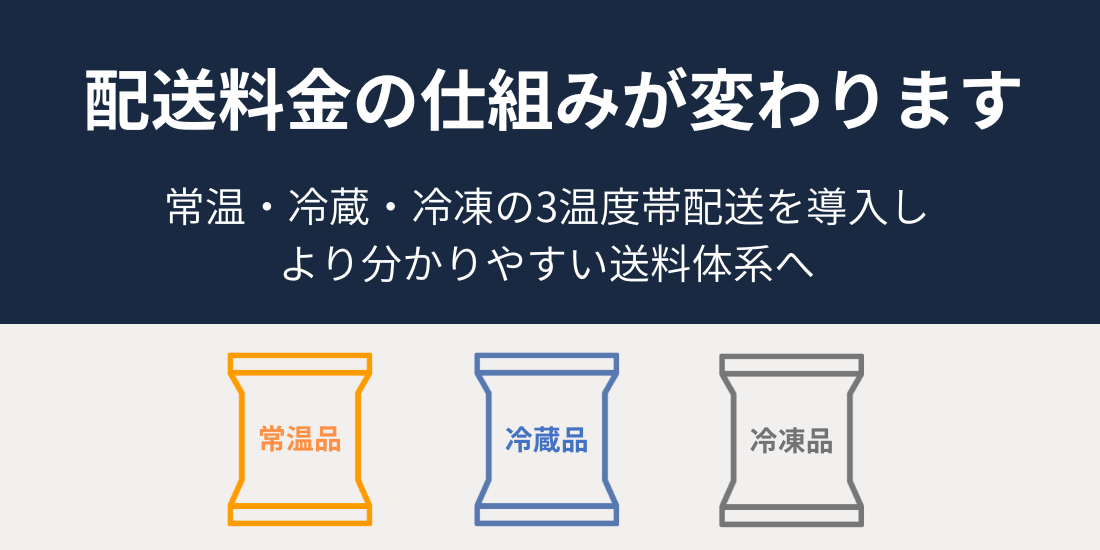 3温度帯配送スタート