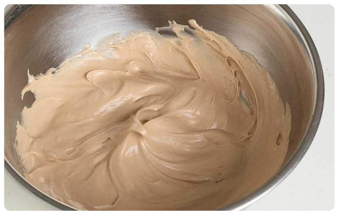 チョコ生クリームの写真