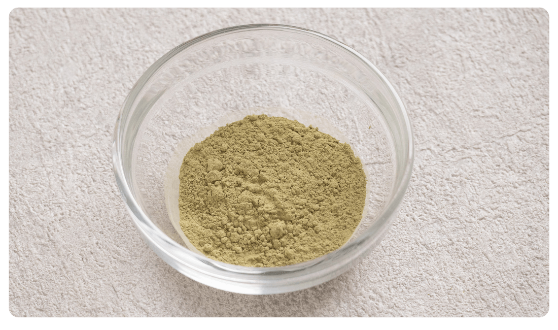 桜の葉パウダーの写真