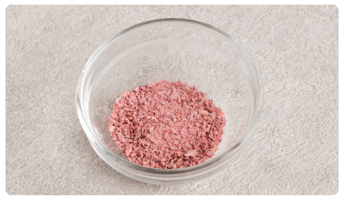 桜フレークの写真