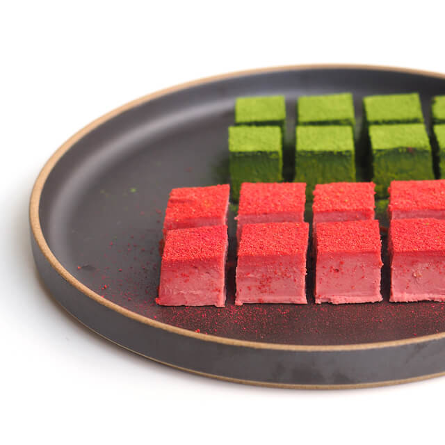 彩味を使った生チョコメイン